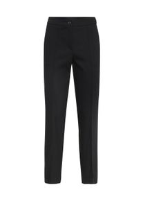2-in-1-Hose GOLDNER "Sportive Jerseyhose mit figurformendem Einsatz", Damen, Gr. 44, N-Gr, schwarz, Obermaterial: 59% Baumwolle CO. 38% Polyamid PA. 3% Elasthan EL., normal, Hosen 2-in-1-Hose, Ohne