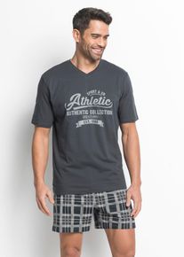 bonprix R&ouml;vidnadr&aacute;gos pizsama, sz&uuml;rke, 56/58 (XL)