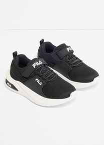 bonprix Dziecięce sneakersy Fila z zapięciem na rzepy, czarny, 35
