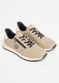 Sneaker bugatti con zip, Marrone, Taglia 45, bonprix