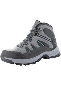 Wanderschuh Hi-Tec "Bandera Lite", Herren, Gr. 46, charcoal, grau, goblin blau, Obermaterial: 50% Rindsleder Leather cow. 50% Nylon NY., Schuhe Wanderschuh