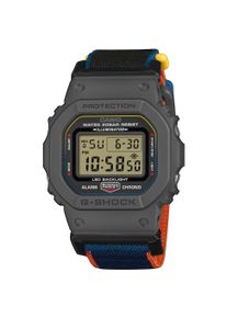 Chronograph Casio G-SHOCK, schwarz, orange, blau, Armbanduhren, Damen, Chronograph, Quarzuhr, Armbanduhr, Herrenuhr, digital, automatischer Kalender