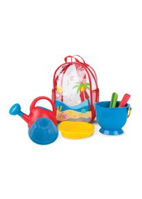 Sandform-Set HAPE "Strandrucksack Grundausstattung", bunt, Sand-Spielzeug, KinderB:25cm H:30cm T:12cm, Kunststoff, Sandform-Set, B:25cm H:30cm T:12cm