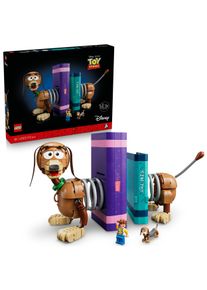 Konstruktionsspielsteine Lego "Toy Story: Slinky-Buchst&uuml;tzen (43301), Lego Disney Pixar", bunt, Spielbausteine, Kinder, Kunststoff, Konstruktionsspielsteine