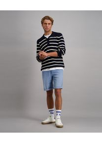 Shorts "FINN denim shorts", Herren, Gr. 33, N-Gr, light blau stonewash, Web, Obermaterial: 84% Baumwolle, 14% Polyester, 2% Elasthan, Pioneer Authentic Jeans, unifarben, regular fit normal, Hosen Shorts, im Five-Pocket Style