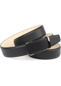 Lederg&uuml;rtel Anthoni Crown, Herren, Gr. 85, schwarz, Rindsleder, G&uuml;rtel Lederg&uuml;rtel