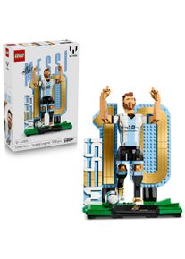 Konstruktionsspielsteine Lego "Lionel Messi &ndash; Fu&szlig;balllegende (43015), Lego Editions Football", bunt, Spielbausteine, Kinder, Kunststoff, Konstruktionsspielsteine
