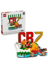 Konstruktionsspielsteine Lego "Cristiano Ronaldo &ndash; Fu&szlig;ball-Highlights (43012), Lego Editions Football", bunt, Spielbausteine, Kinder, Kunststoff, Konstruktionsspielsteine