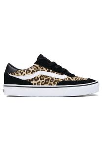 Sneaker Vans "Brooklyn LS", Damen, Gr. 36, schwarz, Leder, Schuhe Sneaker