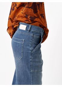 7/8-Jeans Toni, Damen, Gr. 40, N-Gr, summer bleached used, Denim/Jeans, Obermaterial: 97% Baumwolle, 3% Elasthan, unifarben, regular fit lang, Jeans 7/8-Jeans, mit Stretch und im Cargo-Stil