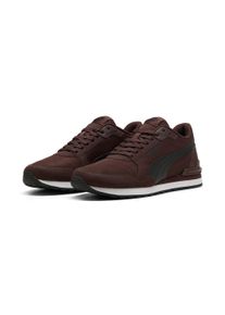 Sneaker Puma "ST RUNNER V4 NL/ MESH", Damen, Gr. 40, chocolate braun, Puma schwarz, Puma wei&szlig;, Textil, unifarben, Schuhe Sneaker, f&uuml;r aktive Tage, mit Schn&uuml;rung, aus Textil