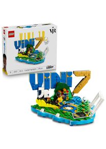 Konstruktionsspielsteine Lego "Vini Jr. &ndash; Fu&szlig;ball-Highlights (43027), Lego Editions Football", bunt, Spielbausteine, Kinder, Kunststoff, Konstruktionsspielsteine