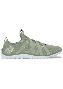 Sneaker Lotto, Damen, Gr. 42, linden, wei&szlig;, Kunstfaser, unifarben, Schuhe Sneaker, - mit extra d&uuml;nner Sohle - wie barfu&szlig;