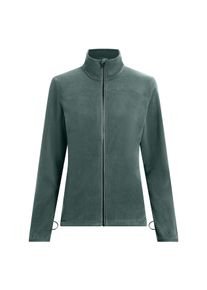 Fleecejacke McKINLEY "Unterjacke Carol W", Damen, Gr. 36, gr&uuml;n schwarz, Obermaterial: 100% Polyester, Jacken Fleecejacke
