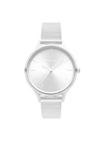 Quarzuhr Tamaris "New Mesh", silberfarben, Armbanduhren, Damen, Quarzuhr, Armbanduhr, Damenuhr, analog