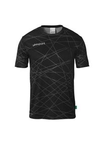 Trainingsshirt Uhlsport "Trainings-T-Shirt Prediction", Herren, Gr. XL, schwarz, Obermaterial: 100% Polyester Pol. recyc.., Shirts Trainingsshirt