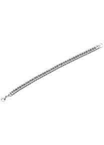 Adelia&acute;s Panzerarmband ADELIA&acute;S "Unisex Armband &iquest; Panzerarmband aus Edelstahl 20 cm" Gr. 20, silber, Armb&auml;nder, Damen, Edelstahl, Panzerarmband