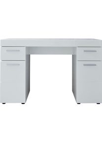 Schreibtisch Home Affaire "Avena", wei&szlig;, wei&szlig;, wei&szlig;, B:120cm H:76cm T:41cm, Tische, Schreibtisch, variabel auch als Schminktisch einsetzbar mit dem Spiegel 88435001