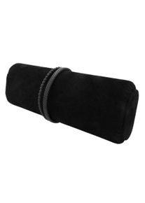 Adelia&acute;s Lederarmband ADELIA&acute;S "Unisex Armband &iquest; Lederarmband aus Leder mit Onyx 21,5 cm" Gr. 22, schwarz, Armb&auml;nder, Damen, Blacklist, Lederarmband