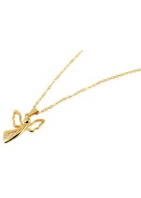 Adelia&acute;s Kette ohne Anh&auml;nger ADELIA&acute;S "Damen Halskette mit Anh&auml;nger &iquest; Engel aus Edelstahl" Gr. 45, gold, Halsketten, Damen, Edelstahl, Kette ohne Anh&auml;nger