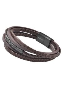 Adelia&acute;s Lederarmband ADELIA&acute;S "Unisex Armband &iquest; Lederarmband aus Leder 21 cm" Gr. 21, braun, Armb&auml;nder, Damen, Blacklist, Lederarmband