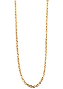 Adelia&acute;s Gliederkette ADELIA&acute;S "Unisex Halskette &iquest; Ankerkette aus Edelstahl 70 cm" Gr. 70, gold, Halsketten, Damen, Edelstahl, Gliederkette