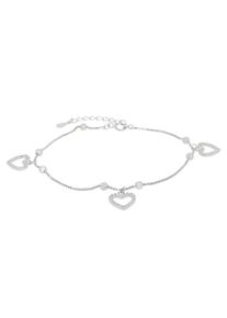 Adelia&acute;s Kettenanh&auml;nger ADELIA&acute;S "Damen Anh&auml;nger &iquest; Herzanh&auml;nger aus 925 Silber mit Zirkonia", silber, Schmuckanh&auml;nger, Damen, Kettenanh&auml;nger
