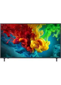 LG QNED-Fernseher "55QNED82B6B", Energieeffizienz: F, schwarz, 55 &Prime;, Fernseher, QNED-Fernseher