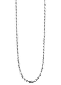 Adelia&acute;s Gliederkette ADELIA&acute;S "Unisex Halskette &iquest; Ankerkette aus Edelstahl 40 cm" Gr. 40, silber, Halsketten, Damen, Edelstahl, Gliederkette