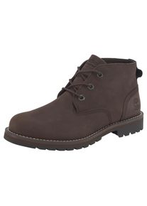 Schn&uuml;rboots Timberland "Larchmont II WP Chukka", Herren, Gr. 41,5, braun (dunkelbraun), Leder, Schuhe Schn&uuml;rboots, Winterstiefel, Schn&uuml;rstiefel, Winterschuhe, wasserdicht
