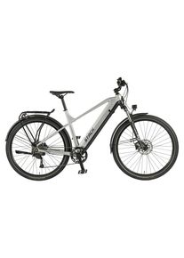 E-Bike Prophete "Stack 1.8" Gr. 52, grau (wei&szlig;, neutral), Elektrofahrr&auml;der, 52cm, 29 Zoll (73,66cm), E-Bike