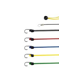 Dunlop - Bungee / Luggage Cords with Hooks 18 pcs