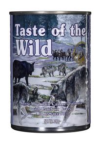 Taste of the Wild Sierra Mountain - Wet dog food - 390 g