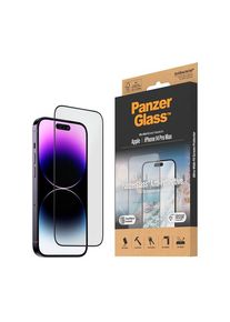 PanzerGlass Anti-Reflective Screen Protector Apple iPhone 14 Pro Max | Ultra-Wide Fit w. EasyAligner