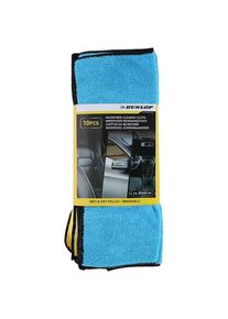 Dunlop - Universal microfibre car cloths 35x40 cm 10 pcs.