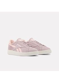 Trainingsschuh Reebok CLASSIC "CLUB C GROUNDS UK", Damen, Gr. 42,5, mutedmauve, purepink, chalk, Leder, Synthetik, Schuhe Trainingsschuh