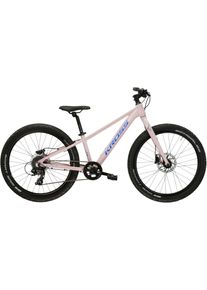 Kinderfahrrad KROSS "Kinder-MTB Lea Jr 2.0" Gr. 30, rosa (rosa, rosa), Fahrr&auml;der, Kinder, 30cm, 24 Zoll (60,96cm) hinten: 24 Zoll (60,96cm), Kinderfahrrad