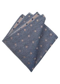 Big & Tall Sizes - 1863 by Eterna - Pocket square made of silk-linen blend - 0