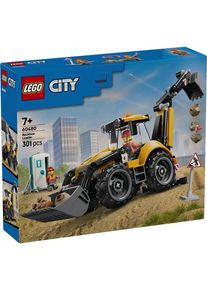 Lego City 60480 Gelber Baggerlader