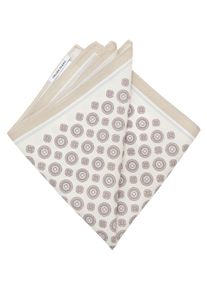 Big & Tall Sizes - 1863 by Eterna - Pocket square in silk with all-over pattern - 0