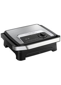 Tefal Kontaktgrill, Schwarz, Kunststoff, 36.6x33.7x13.2 cm, herausnehmbare Fettauffangschale, Thermostat, Temperaturregler, Grillplatten antihaftbeschichtet, K&uuml;chenger&auml;te, Toaster
