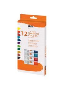KREUL el Greco Gouache fest&eacute;kek Szett 12x12 ml tubusos (Temper&aacute;k Kreul)
