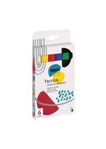 Akril filctollak Solo Goya TRITON KREUL / k&eacute;szlet 6 db (akril filctoll)