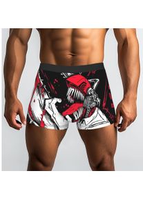 Denji Bandai Chainsaw Man Underpants Breathbale Panties Man Underwear Print Shorts Boxer Briefs
