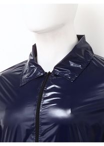 Men Waterproof Work Jacket Windproof Rain Coat Long Sleeve Front Zip-up Long Coat for Camping Waterproof Insulated Hiking Jacket