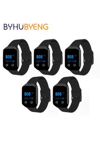 BYHUBYENG 5pcs Restaurante Equipments Pager Service wrist pagers system Waiter Watch Nursing Aid Aide Soignante Restaurant