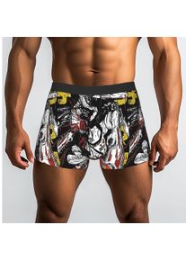 CSM Fury Bandai Chainsaw Man Underpants Breathbale Panties Man Underwear Print Shorts Boxer Briefs