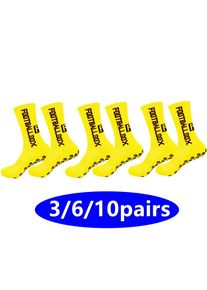 3/6/10pairs Mens Womens Anti Slip Sports Grip Socks Cycling Running Hiking Tennis Skateboard Towel Bottom Breathable Socks