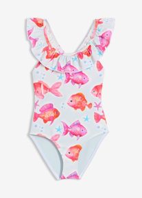 bonprix Costum de baie, albastru, 140/146
