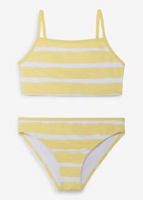bonprix Costum de baie (set/2 piese), galben, 140/146